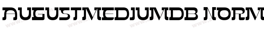 AugustMediumDB Norma字体转换